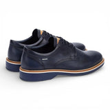 Claret - Blaue Herren-Derby-Schnürschuhe aus Leder