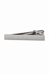 Diamant Hals braun Krawatte Geschenk-Set Einstecktuch Manschettenknöpfe Pin Krawatte für Hemd Satin