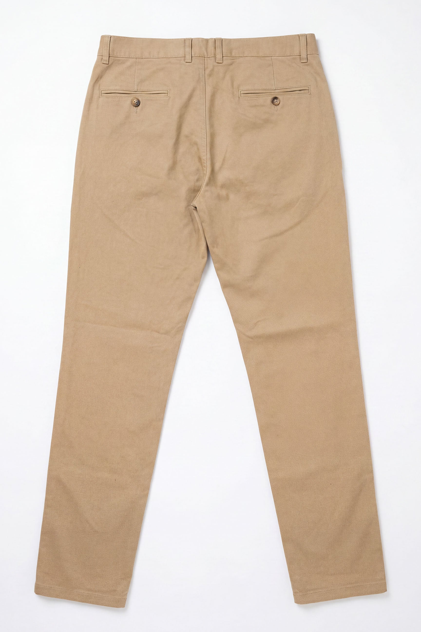 Herren-Chinohose aus khakifarbenem Leinenmischgewebe, dünnem Tencel-Baumwoll-Sommermaterial