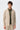 Beige Herren-Blazer aus weichem Jersey, elegant-lässig
