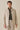 Beige Herren-Utility-Jacke, leichte Baumwollmischung, elegante Freizeitjacke