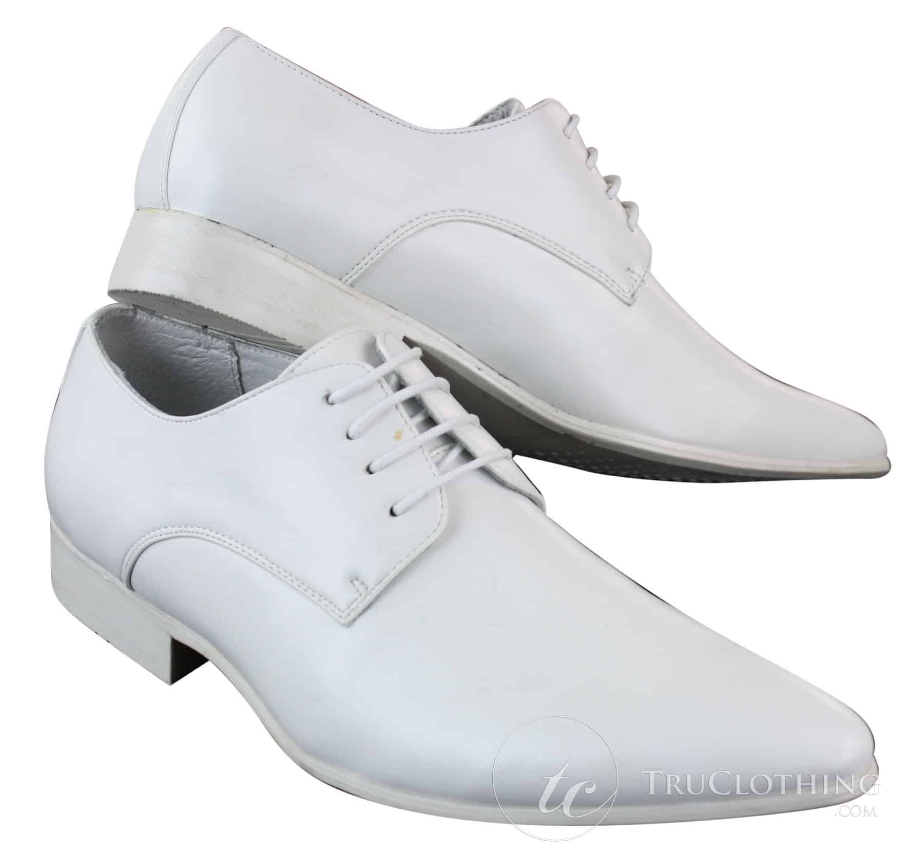 Galax GH2019 - Mens Smart Casual Formal Laced Pointed Leather Shoes Wedding Prom Office Classic