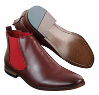 Mens Laced Black Shoes Smart Casual Suede Shiny Patent Leather Trim