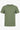 Grünes, geripptes klassisches T-Shirt für Herren