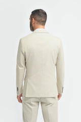 Hampton – Beigefarbener Herrenblazer