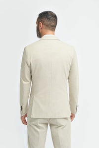 Hampton – Beigefarbener Herrenblazer