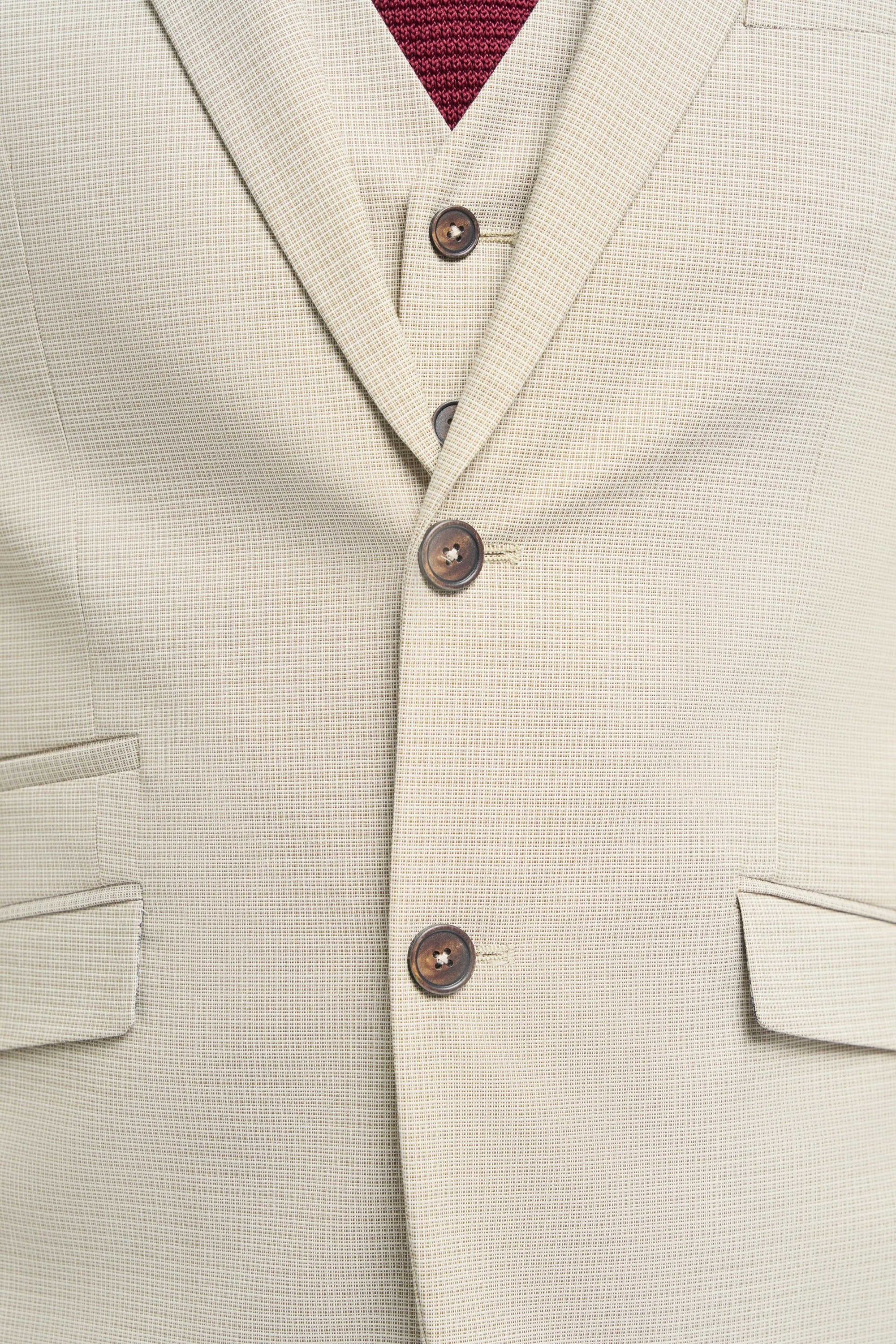 Hampton – Beigefarbener Herrenblazer