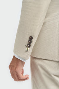 Hampton – Beigefarbener Herrenblazer