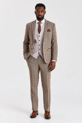 Harris Brown Tweedanzug mit Mayfair Stone Weste