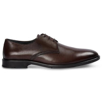 Henley - Braune Herren-Derbyschuhe mit klassischer, schlichter Zehenpartie
