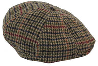 Men's Tweed 8 Panel Newsboy Hat