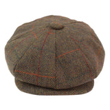 Mens 8-Panel Newsboy Cap