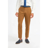 James - Herren-Anzughose in Kamelbraun