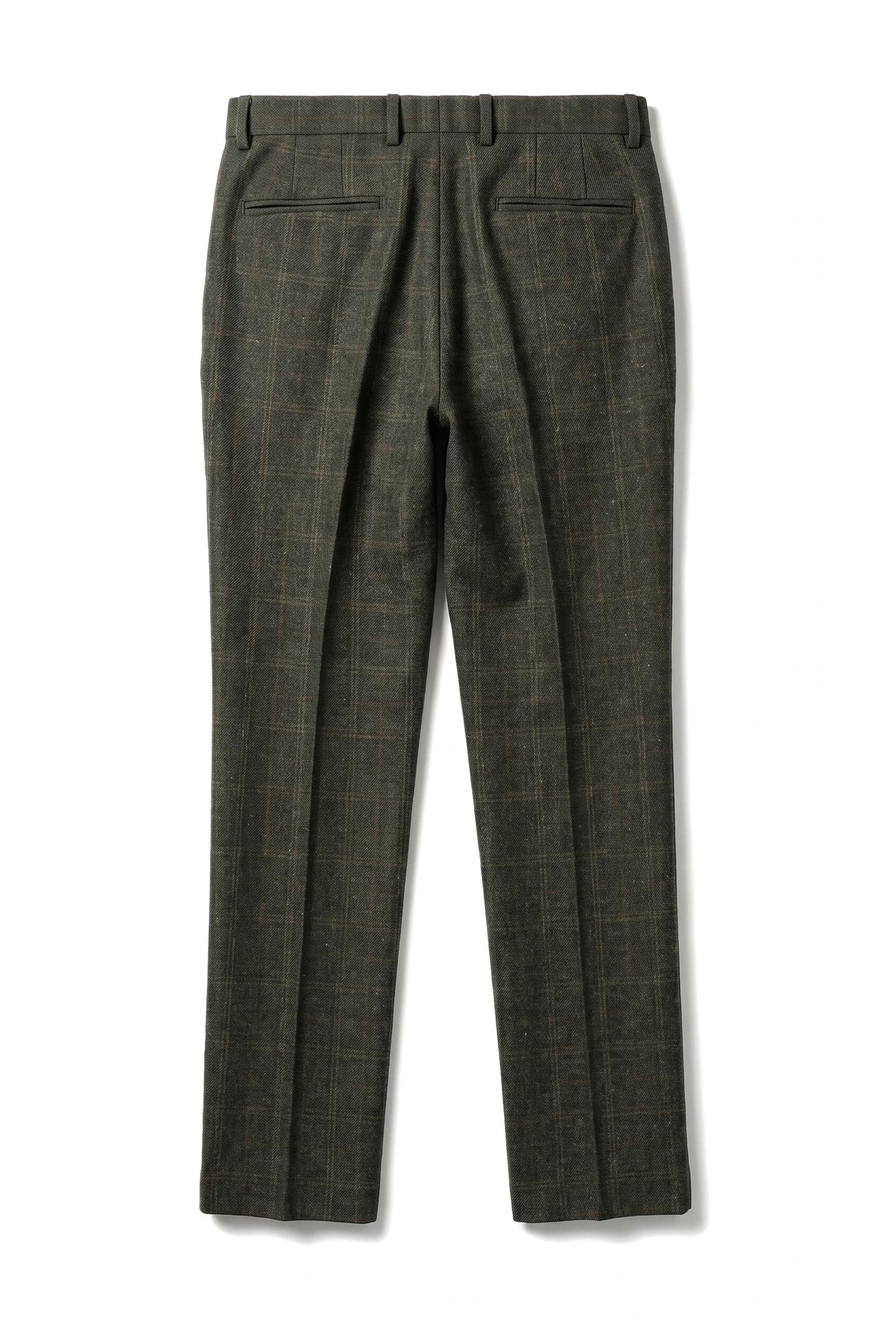 Joshua – Grüne Tweed-Karohose für Herren