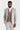 Leo-Beige-Anzug mit kontrastierender Harris-Brown-Tweed-Weste