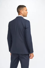 Malibu - Men's Navy 3 Piece Tailored Fit Suit