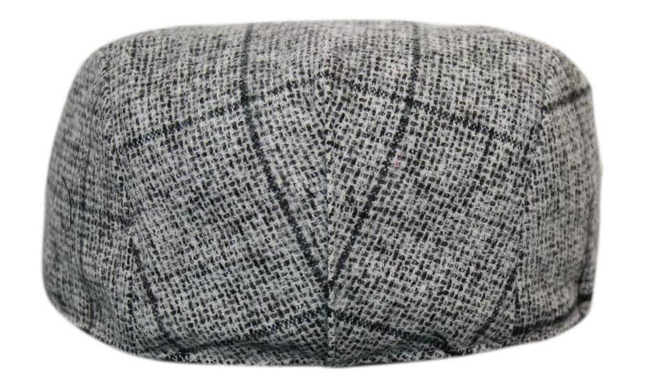 Marc Darcy Kristian Mens Tweed Vintage Retro Grandad Flat Caps Hats Peaky Blinders Check Classic