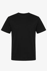 Schwarzes Herren-T-Shirt aus klassischem Baumwollmischgewebe