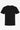 Schwarzes Herren-T-Shirt aus klassischem Baumwollmischgewebe