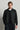 Schwarze, minimalistische, elegante Bomberjacke für Herren