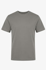 Klassisches Herren-T-Shirt aus Baumwollmischgewebe in Anthrazit