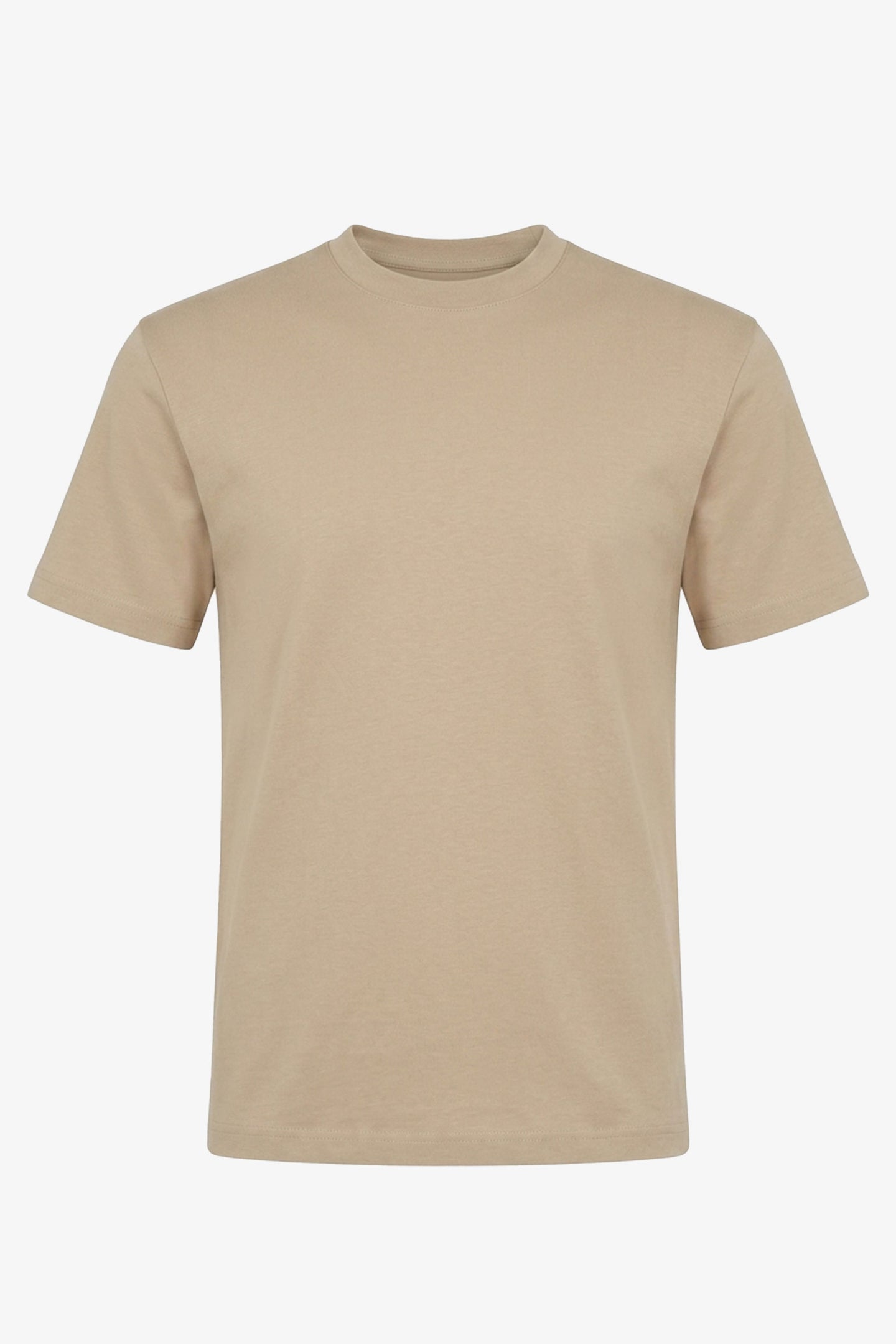 Klassisches braunes Herren-T-Shirt aus Baumwolle