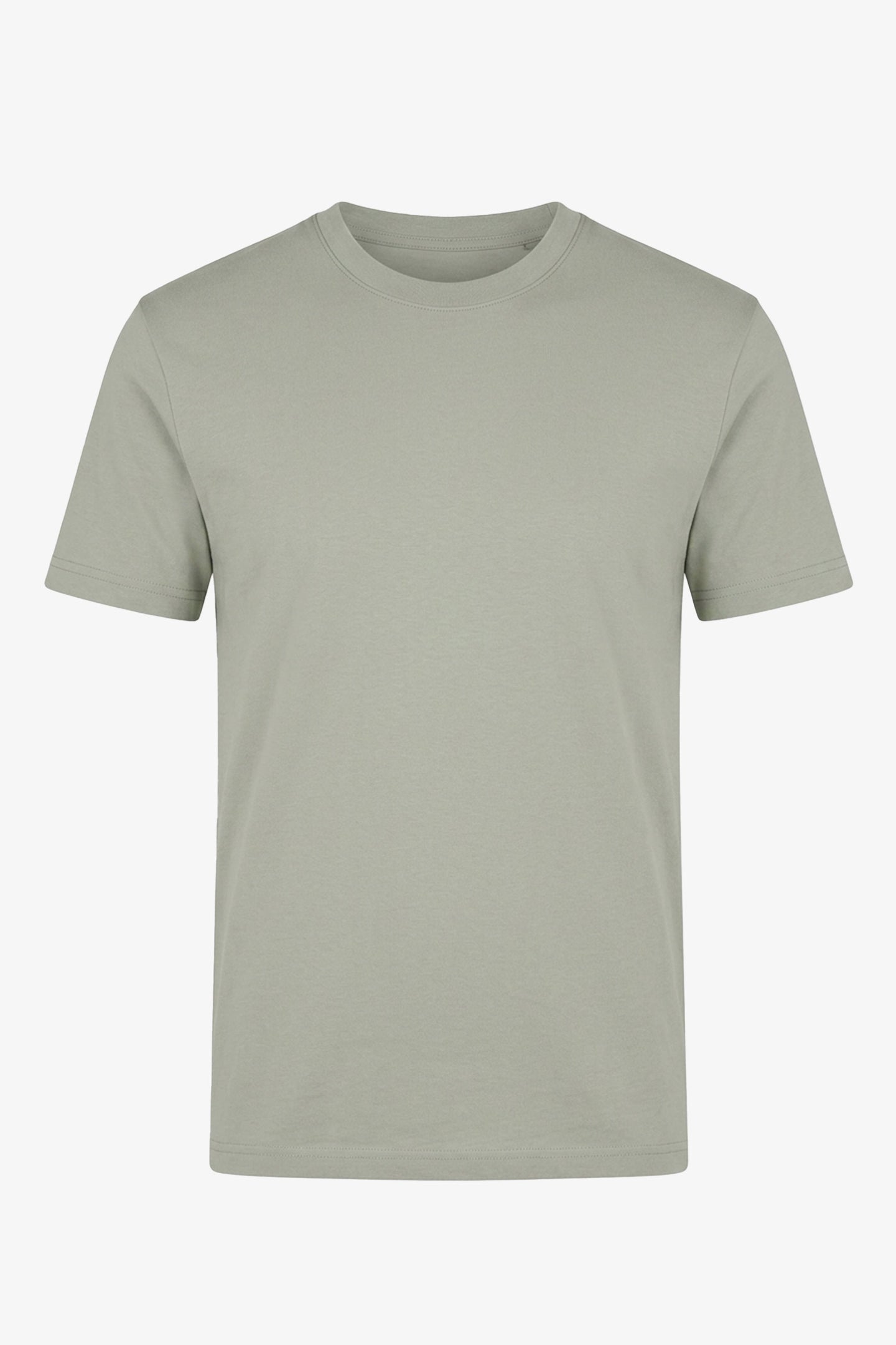 Klassisches graues Herren-T-Shirt aus Baumwolle