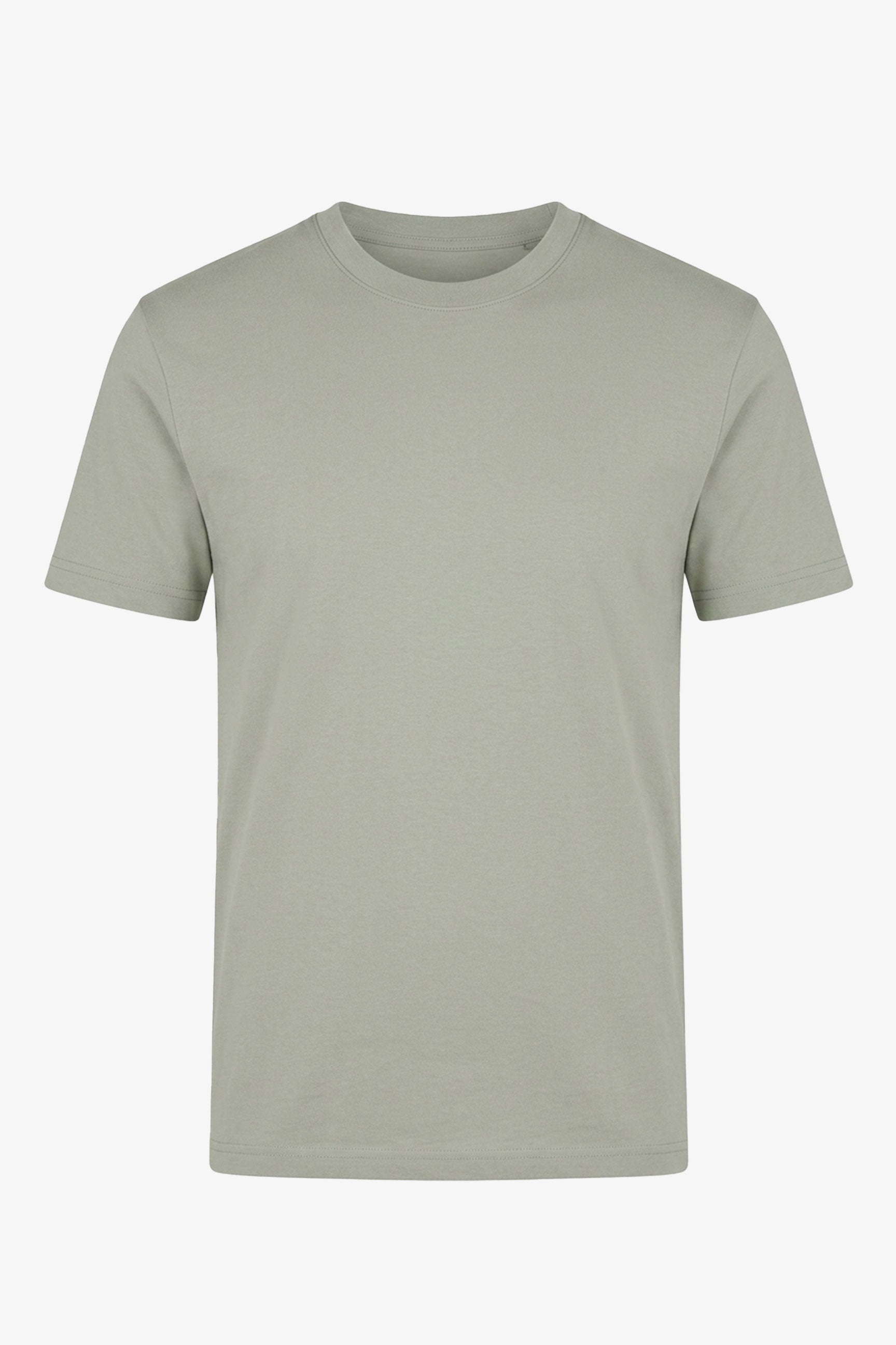 Klassisches graues Herren-T-Shirt aus Baumwolle