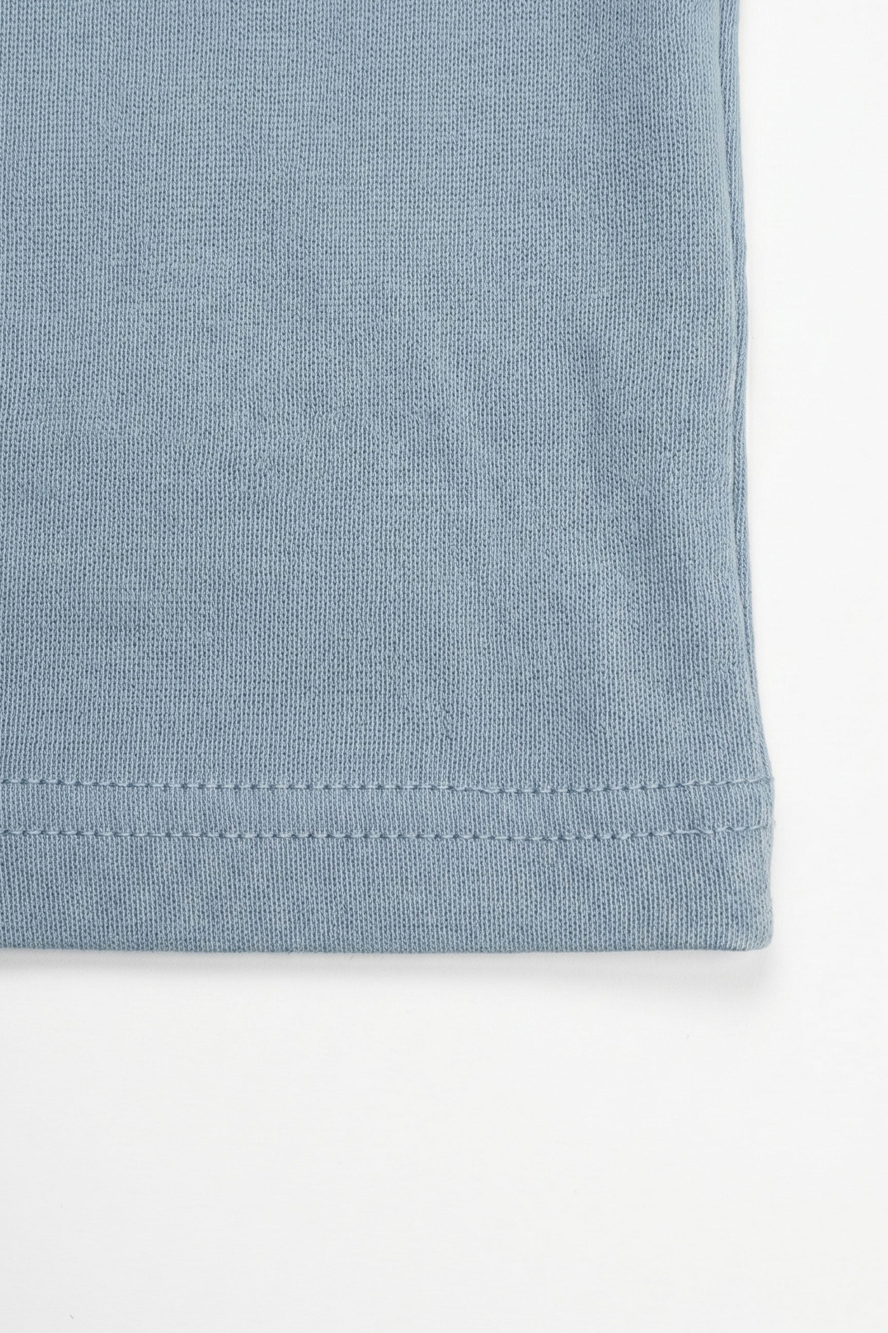 Klassisches hellblaues Baumwoll-T-Shirt für Herren