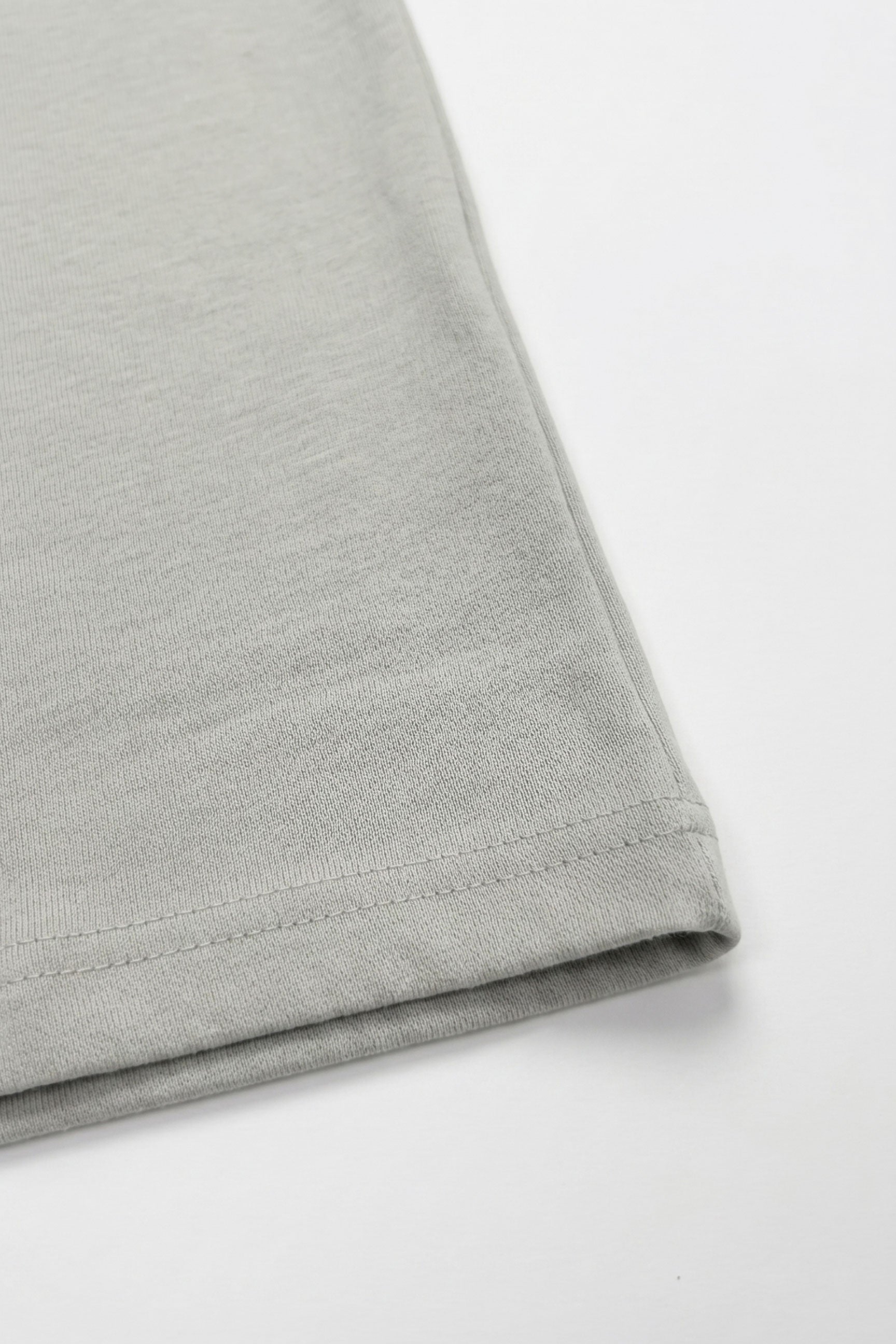Graues Herren-T-Shirt aus klassischer Baumwollmischung