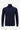 Herren-Rollkragenpullover in Marineblau, weicher Viskose-Mix, Langarm-Strickpullover