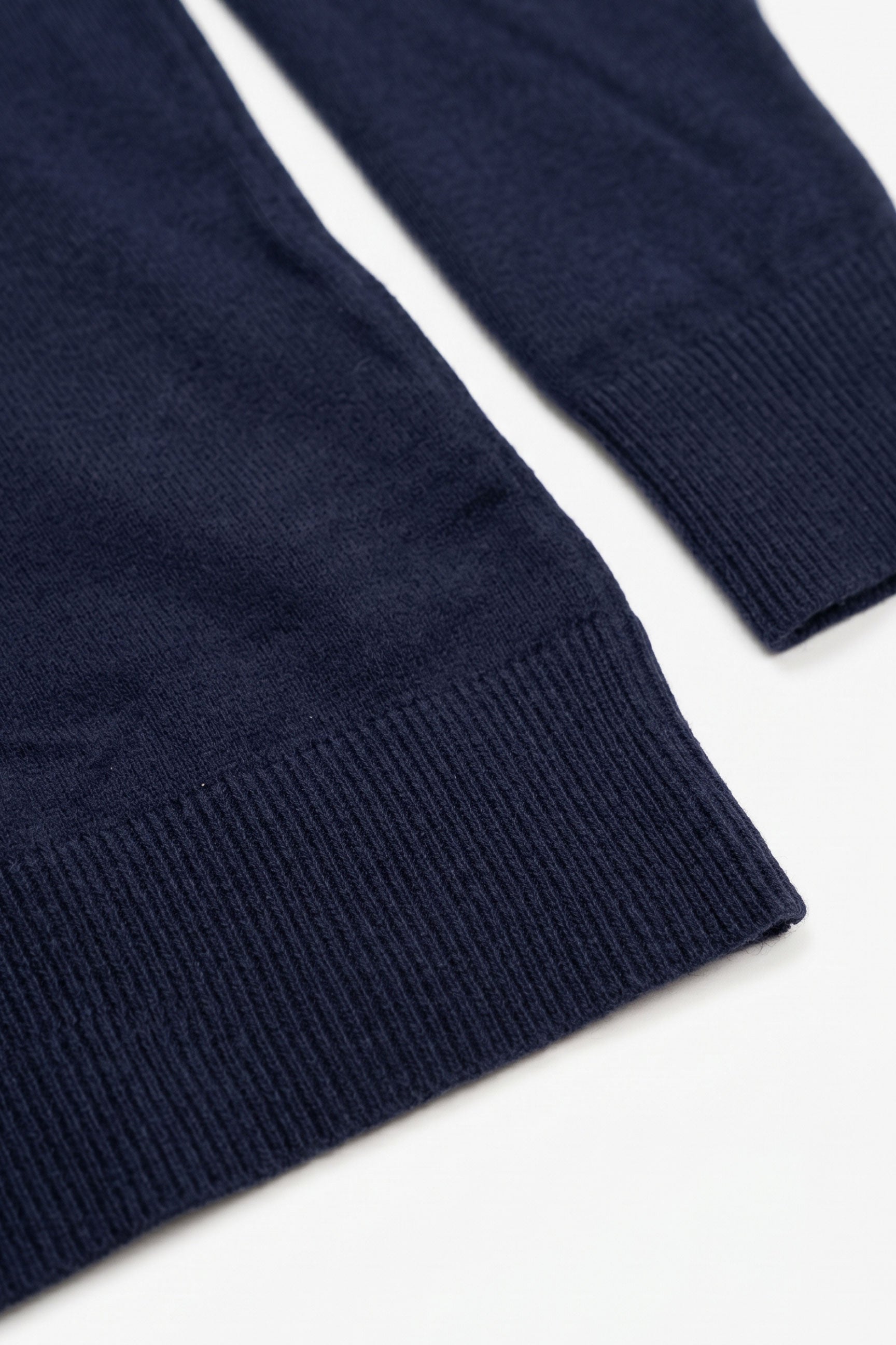 Herren-Rollkragenpullover in Marineblau, weicher Viskose-Mix, Langarm-Strickpullover