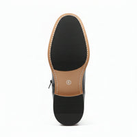 Herren-Brogue-Stiefeletten mit Flügelkappe