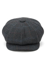 Herren 8 Panel Razor Baker Boy Hut Wolle Tweed Blinders Newsboy Flat Cap