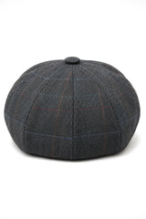 Herren 8 Panel Razor Baker Boy Hut Wolle Tweed Blinders Newsboy Flat Cap