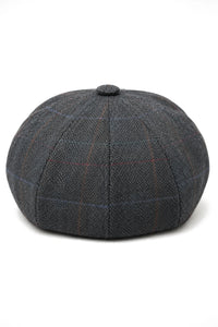 Herren 8 Panel Razor Baker Boy Hut Wolle Tweed Blinders Newsboy Flat Cap