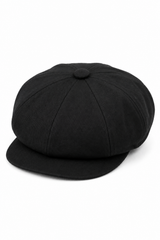 Herren 8 Panel Razor Sommer Schwarz Baker Boy Hut Baumwolle Blinders Newsboy Flat Cap Shelby