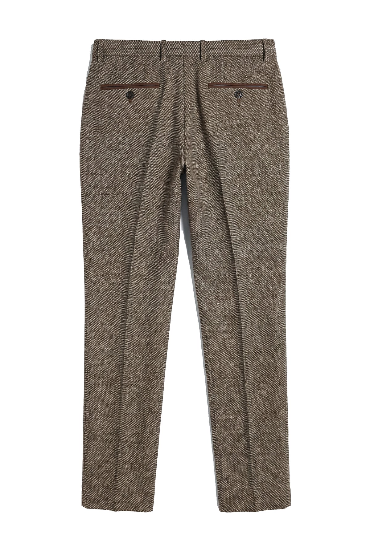 Ralph - Herren Tweed Braune Hose