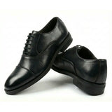 Klassische Oxford-Schnürschuhe für Herren mit Kappe