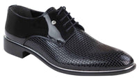 Mens Classic Laced Pattern Shoes
