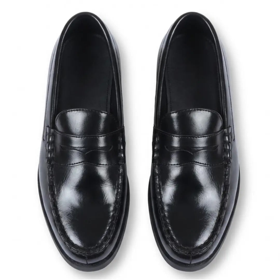 Klassische Penny-Loafer für Herren aus PU-Leder