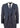 Mens Dark Grey 3 Piece Check Suit