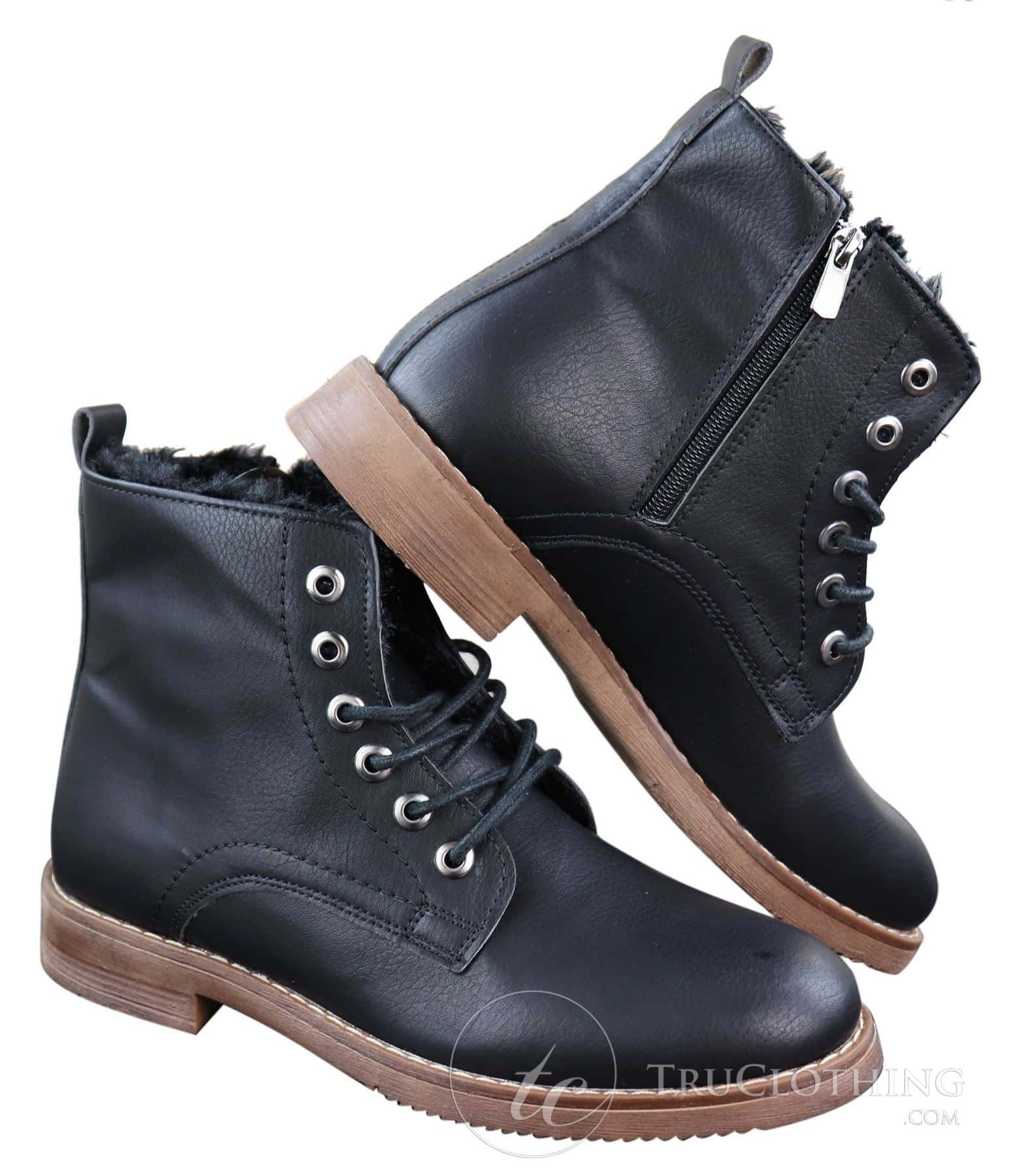 Mens Fleece Lined Winter Boots