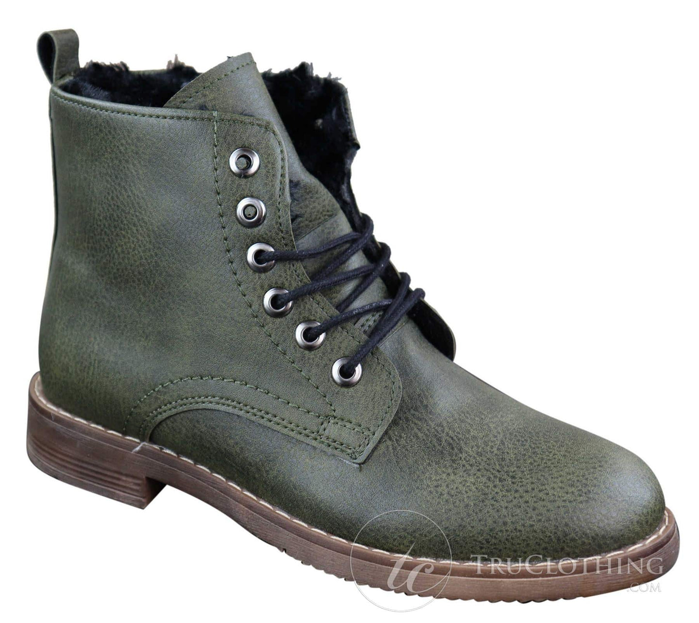 Mens Fleece Lined Winter Boots