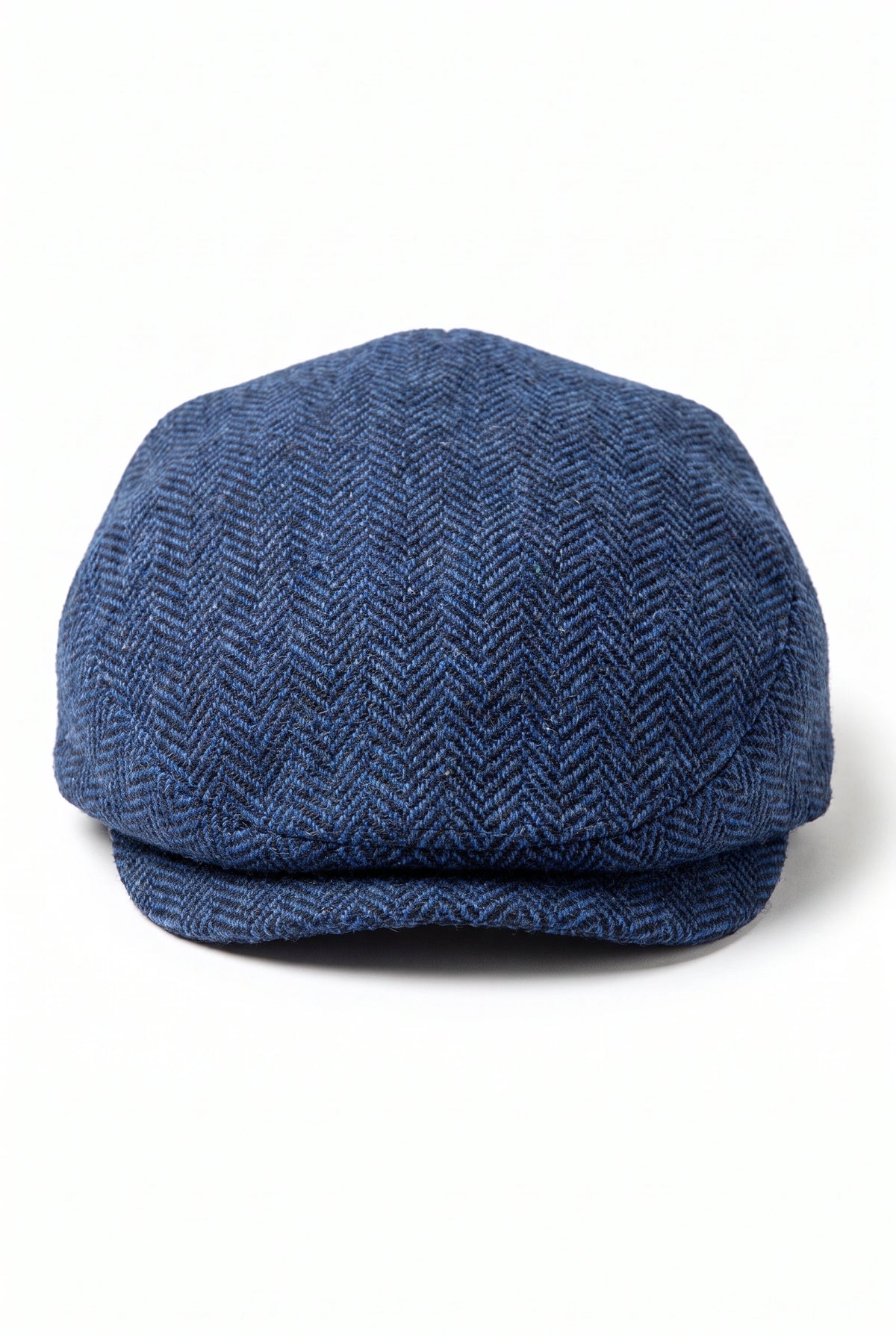 Klassische Herren-Schiebermütze in Marineblau