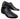 Mens Laced Plain Leather Lined Laced Smart Casual Formal Shoes Black
