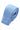 Hellblaue Strickkrawatte für Herren