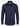 Herren-Langarmhemd mit Knopfleiste – Marineblau