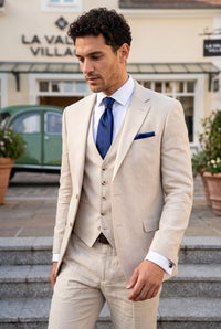 Herren-Krawatten-Set in Marineblau