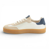 Off-White Herren-Sneaker aus Leder mit rotem Streifen